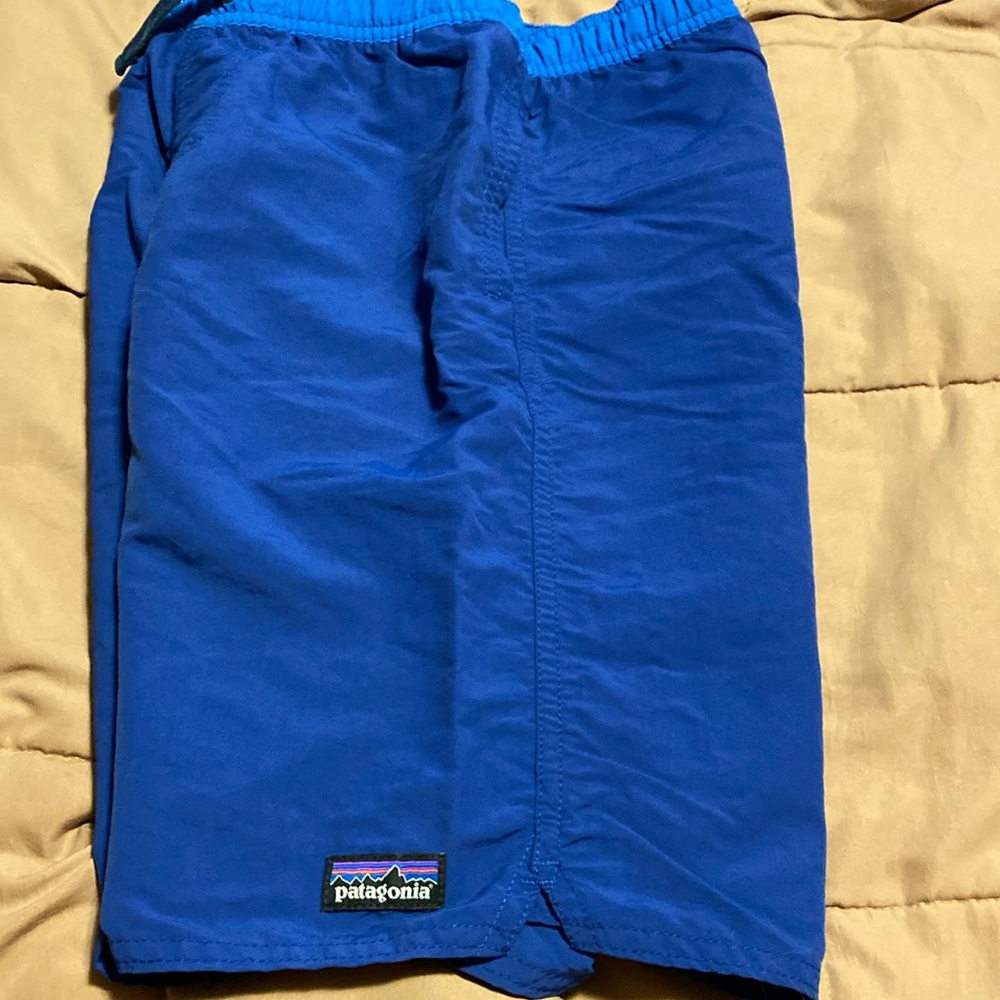 Boys Size large Patagonia swim trunks